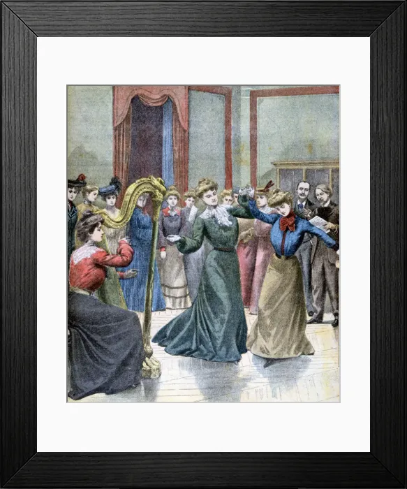 Framed Print : The conservatory of Mimi Pinson, 1902 Framed Print : The conservatory of Mimi Pinson, 1902