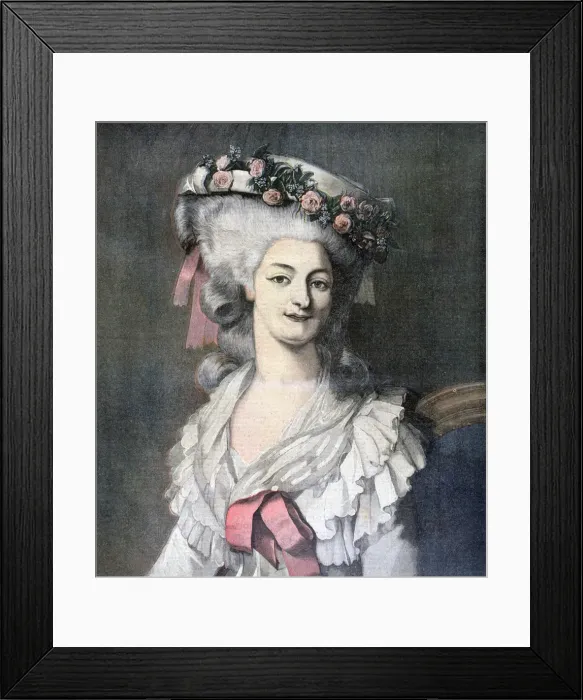 Framed Print : Marie-Louise, princesse de Lamballe, 1892. Artist: Louis Edouard Rioult Framed Print : Marie-Louise, princesse de Lamballe, 1892. Artist: Louis Edouard Rioult