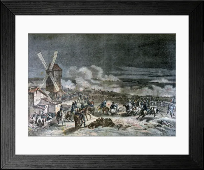 Framed Print : Battle of Valmy, 20th September 1792, (1892) Framed Print : Battle of Valmy, 20th September 1792, (1892)