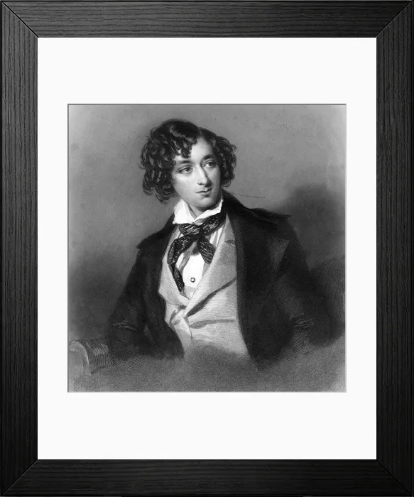Framed Print : Benjamin Disraeli, 19th century British Conservative statesman and writer. Artist: H Robinson Framed Print : Benjamin Disraeli, 19th century British Conservative statesman and writer. Artist: H Robinson
