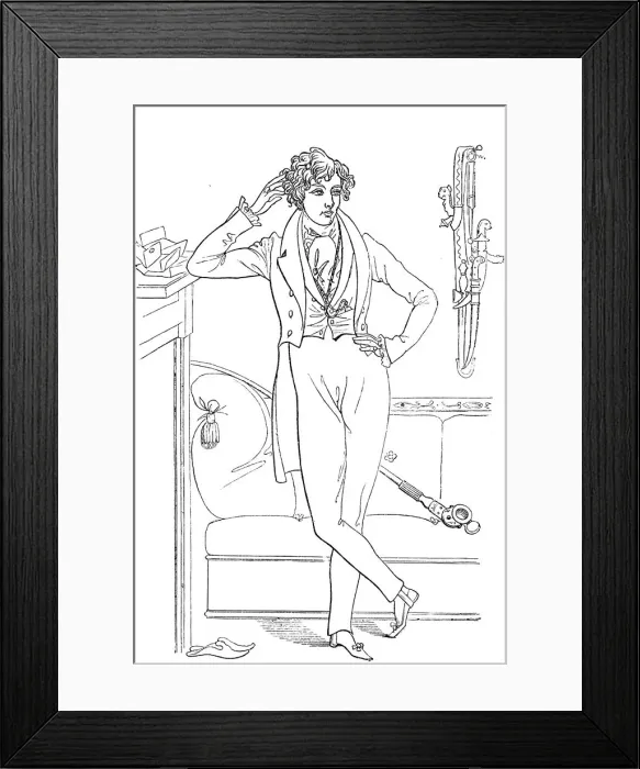 Framed Print : Benjamin Disraeli, 19th century British Conservative statesman and writer Framed Print : Benjamin Disraeli, 19th century British Conservative statesman and writer