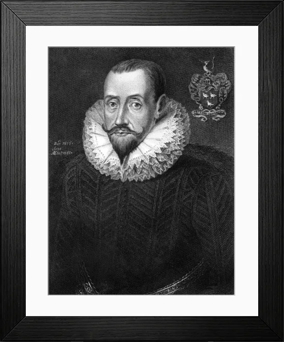 Framed Print : Sir Robert Naunton, English politician and writer. Artist: Robert Cooper Framed Print : Sir Robert Naunton, English politician and writer. Artist: Robert Cooper