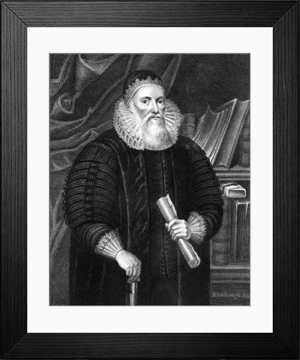 Framed Print : Sir Julius Caesar, English judge and politician, (1810) Framed Print : Sir Julius Caesar, English judge and politician, (1810)
