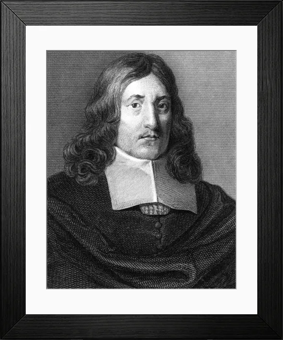 Framed Print : John Milton, 17th century English poet, (1820). Artist: JT Wedgwood Framed Print : John Milton, 17th century English poet, (1820). Artist: JT Wedgwood