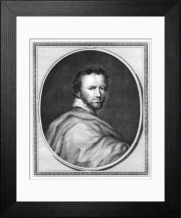 Framed Print : Ben Jonson, English dramatist, poet and actor, (1785). Artist: Goldar Framed Print : Ben Jonson, English dramatist, poet and actor, (1785). Artist: Goldar