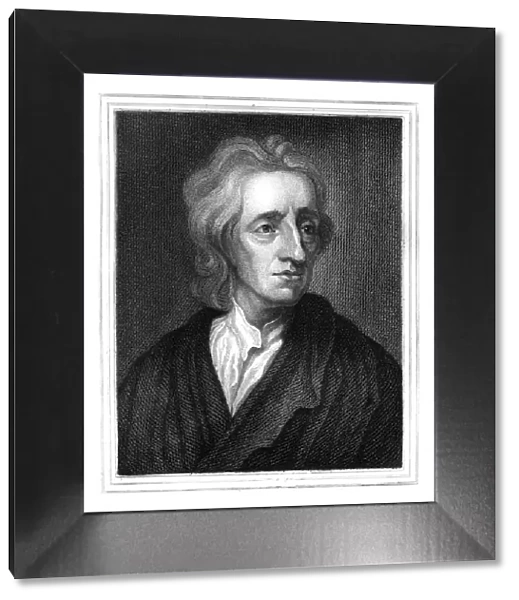 John Locke, English philosopher, (1825). Artist:s Freeman