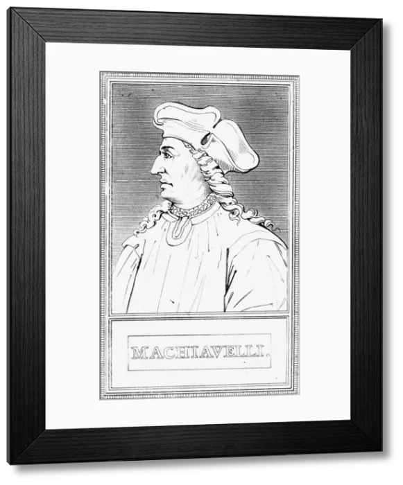 Framed Print : Niccolo Machiavelli, Italian Renaissance political philosopher Framed Print : Niccolo Machiavelli, Italian Renaissance political philosopher
