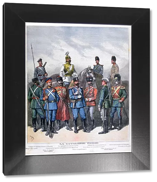 Russian cavalry, 1892. Artist: Henri Meyer