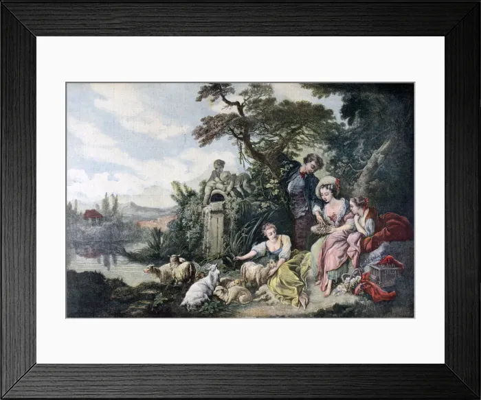 Framed Print : The Shepherds Gift, or The Nest, 1892 Framed Print : The Shepherds Gift, or The Nest, 1892