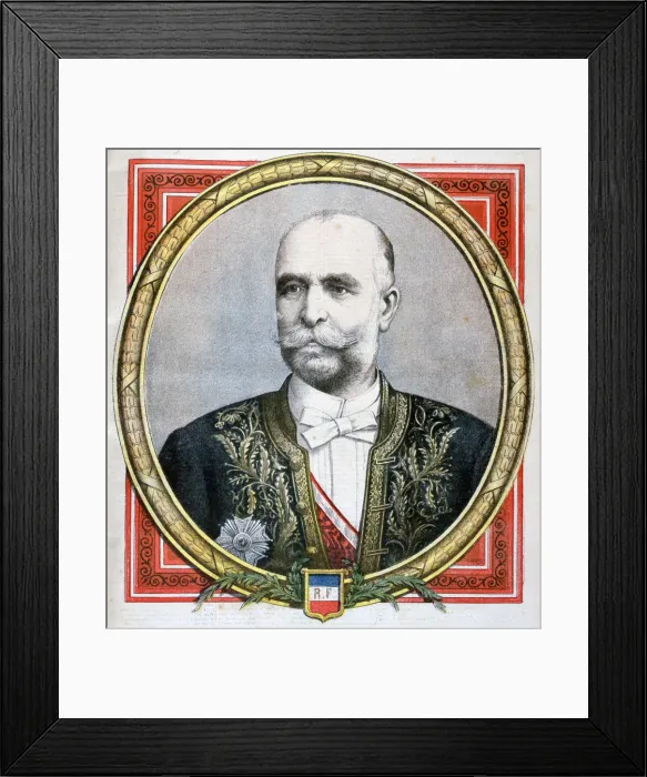 Framed Print : Baron de Courcel, the French ambassador to London, 1894 Framed Print : Baron de Courcel, the French ambassador to London, 1894
