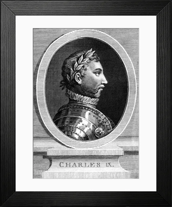 Framed Print : Charles IX, King of France Framed Print : Charles IX, King of France