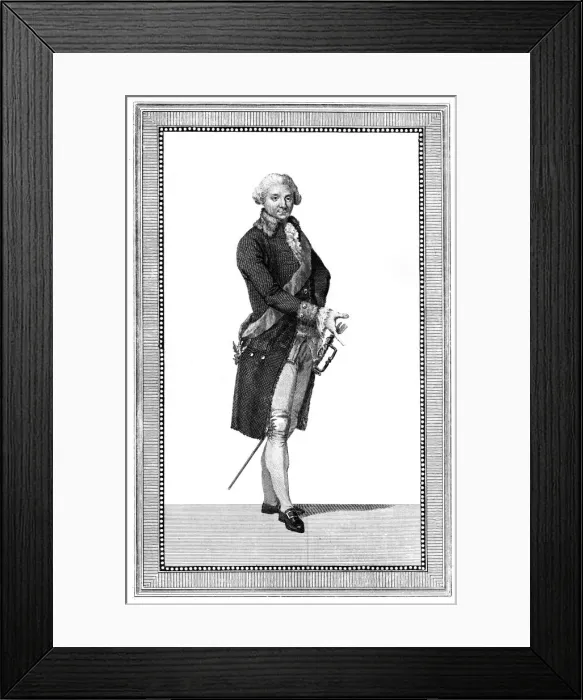 Framed Print : Stanislaw August Poniatowski, King of Poland. Artist: C Warren Framed Print : Stanislaw August Poniatowski, King of Poland. Artist: C Warren