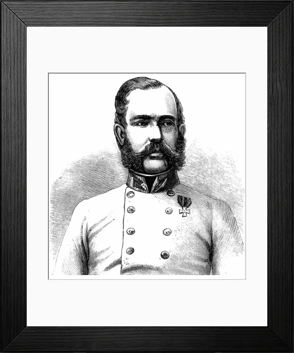 Framed Print : Emperor Franz Josef of Austria Framed Print : Emperor Franz Josef of Austria