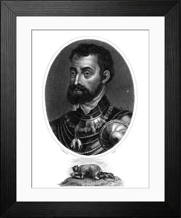 Framed Print : Charles V, King of Spain and Holy Roman Emperor. Artist: J Chapman Framed Print : Charles V, King of Spain and Holy Roman Emperor. Artist: J Chapman