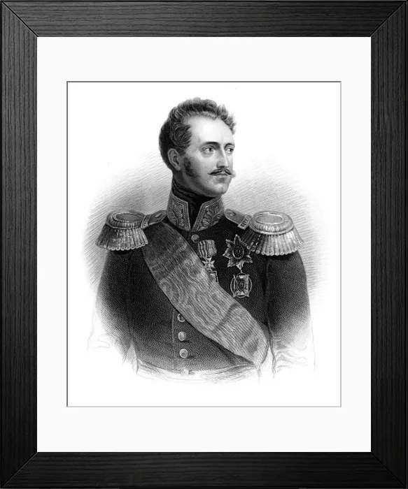 Framed Print : Tsar Nicholas I of Russia Framed Print : Tsar Nicholas I of Russia
