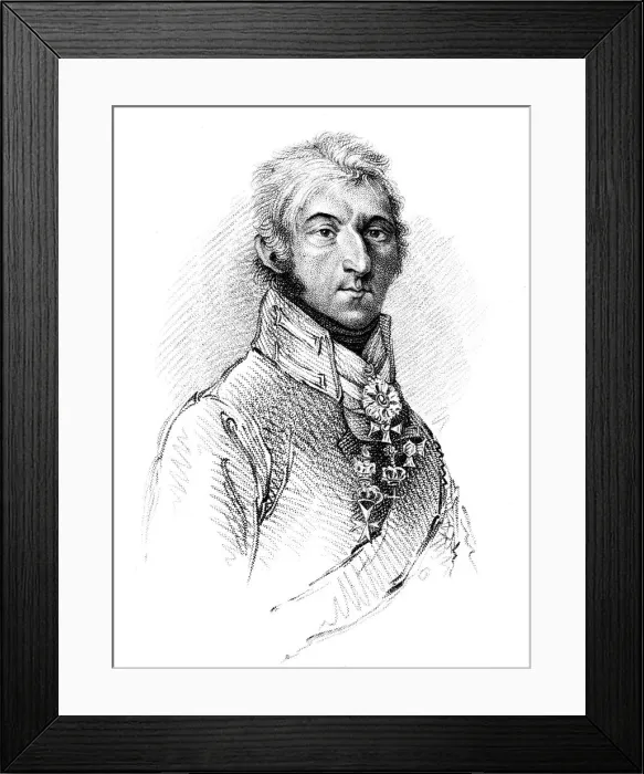Framed Print : Prince Pyotr Bagration, Russian general Framed Print : Prince Pyotr Bagration, Russian general