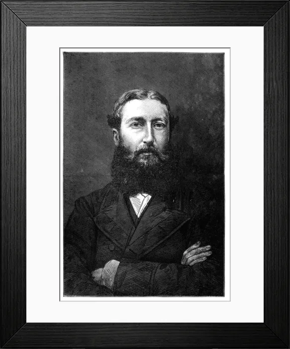 Framed Print : Leopold II, King of the Belgians Framed Print : Leopold II, King of the Belgians