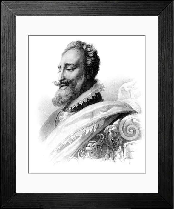 Framed Print : Henry IV, King of France Framed Print : Henry IV, King of France