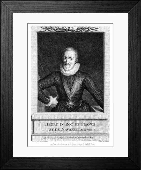 Framed Print : Henry IV, King of France Framed Print : Henry IV, King of France