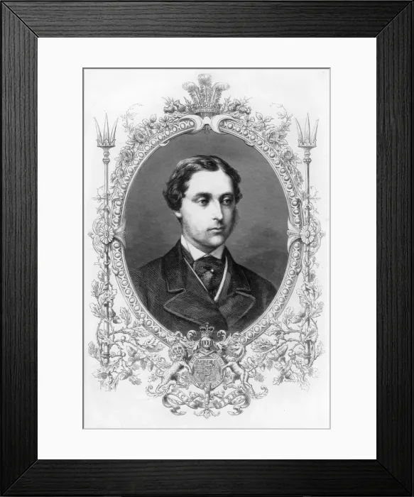 Framed Print : The Prince of Wales, 1862 Framed Print : The Prince of Wales, 1862