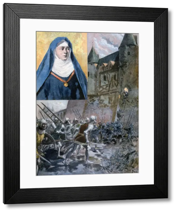 Framed Print : The sister of Bertrand du Guesclin, 1894 Framed Print : The sister of Bertrand du Guesclin, 1894