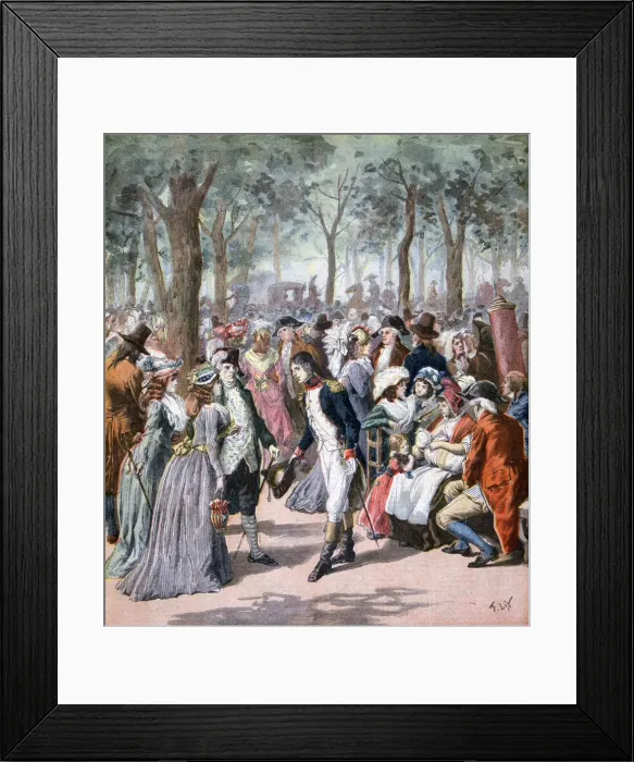 Framed Print : The fashion in 1794, 1894. Artist: Frederic Lix Framed Print : The fashion in 1794, 1894. Artist: Frederic Lix