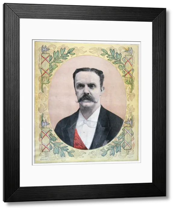 Framed Print : Jean Casimir-Perier, French politician, 1894. Artist: F Meaulle Framed Print : Jean Casimir-Perier, French politician, 1894. Artist: F Meaulle
