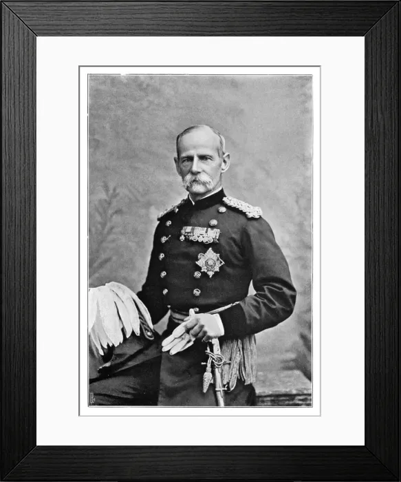 Framed Print : Lord Roberts, British soldier, 1901. Artist: Elliott & Fry