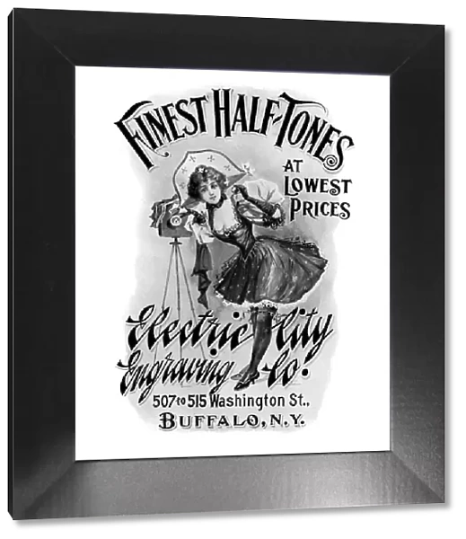 Finest Half-Tones at Lowest Prices, 1901. Artist: Electric City Engraving Co