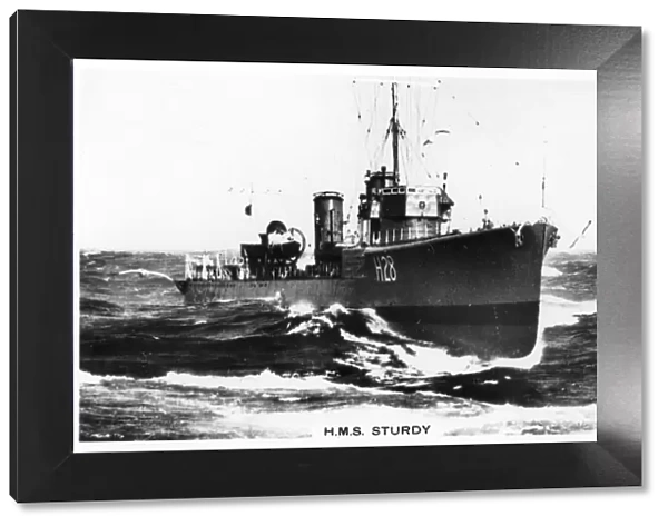 HMS Sturdy,s class destroyer, 1937