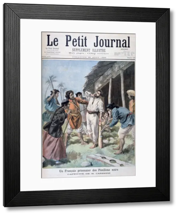 Framed Print : A French captive, Tonkin, Vietnam, 1895. Artist: Oswaldo Tofani Framed Print : A French captive, Tonkin, Vietnam, 1895. Artist: Oswaldo Tofani