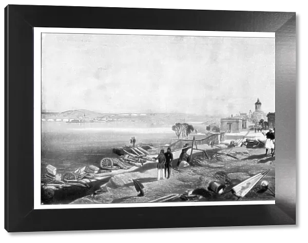 Sebastopol from the Rear of Fort Nicholas, 1900. Artist: William Simpson