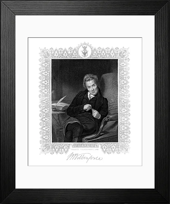Framed Print : William Wilberforce, (1759-1833), 19th Century. Artist: J Jenkins Framed Print : William Wilberforce, (1759-1833), 19th Century. Artist: J Jenkins