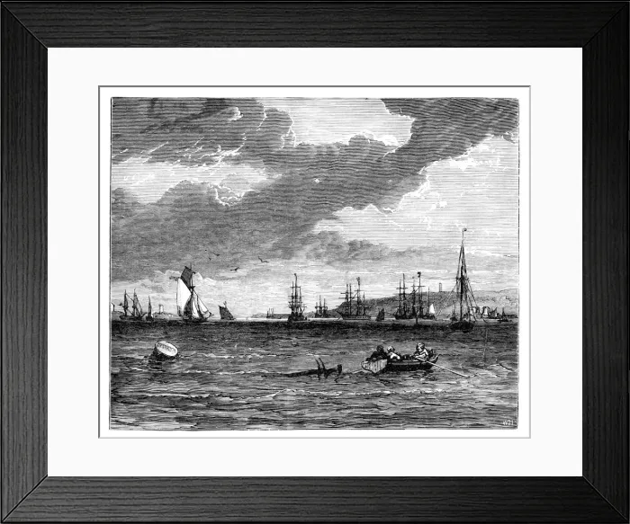 Framed Print : Spithead, Hampshire, c1888 Framed Print : Spithead, Hampshire, c1888