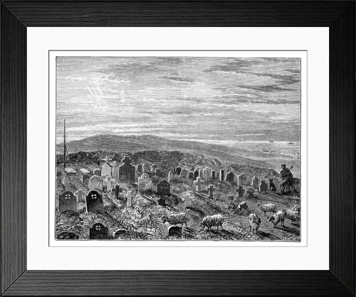 Framed Print : Cathcarts Hill, Crimea, Ukraine, c1888 Framed Print : Cathcarts Hill, Crimea, Ukraine, c1888