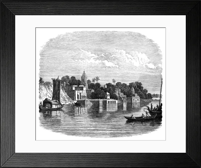 Framed Print : Cawnpore, India, c1888 Framed Print : Cawnpore, India, c1888