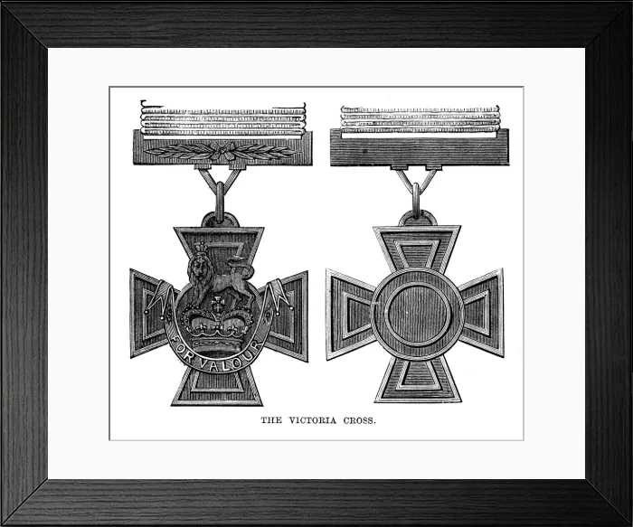 Framed Print : The Victoria Cross, c1900 Framed Print : The Victoria Cross, c1900
