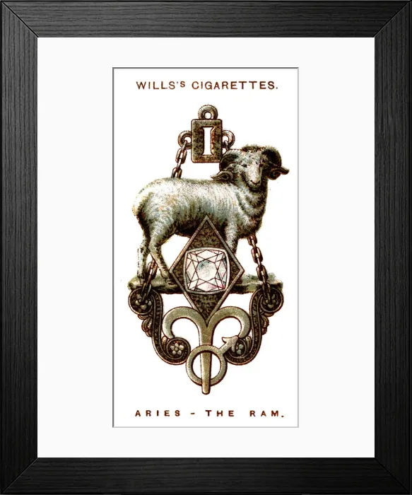 Framed Print : Aries, The Ram, 1923 Framed Print : Aries, The Ram, 1923