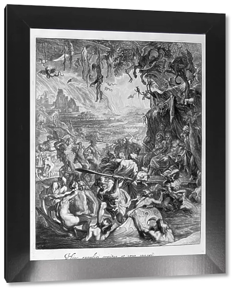 Scene of Hell, 1655. Artist: Michel de Marolles