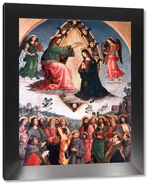 The Coronation of the Virgin, c1503. Artist: Bernardino Pinturicchio