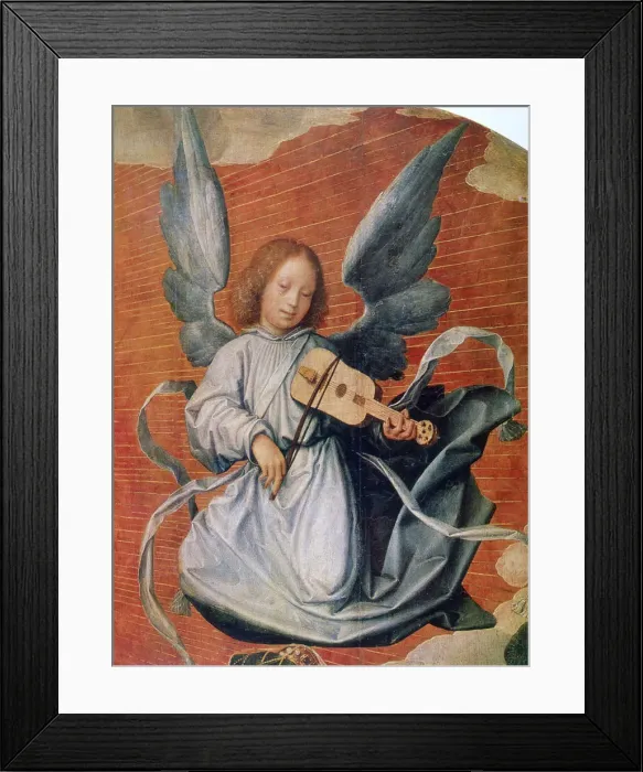 Framed Print : The Virgin in Glory, (detail), 1524. Artist: Jan Provoost Framed Print : The Virgin in Glory, (detail), 1524. Artist: Jan Provoost