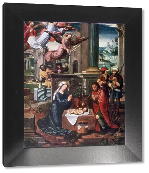 The Nativity, c1500-1550. Artist: Ambrosius Benson