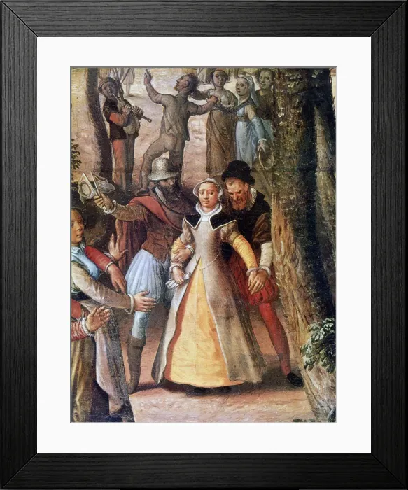 Framed Print : Country Celebration, (detail), 1563. Artist: Joachim Beuckelaer Framed Print : Country Celebration, (detail), 1563. Artist: Joachim Beuckelaer