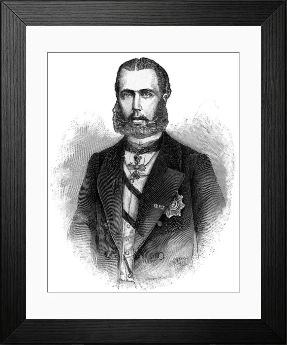 Framed Print : Maximilian I, Emperor of Mexico, (1900) Framed Print : Maximilian I, Emperor of Mexico, (1900)