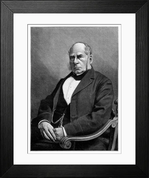 Framed Print : Sir Henry Bessemer, 19th century English engineer, (1900) Framed Print : Sir Henry Bessemer, 19th century English engineer, (1900)