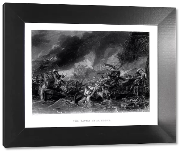 The Battle of La Hogue, 1692, (1860). Artist: JC Armytage