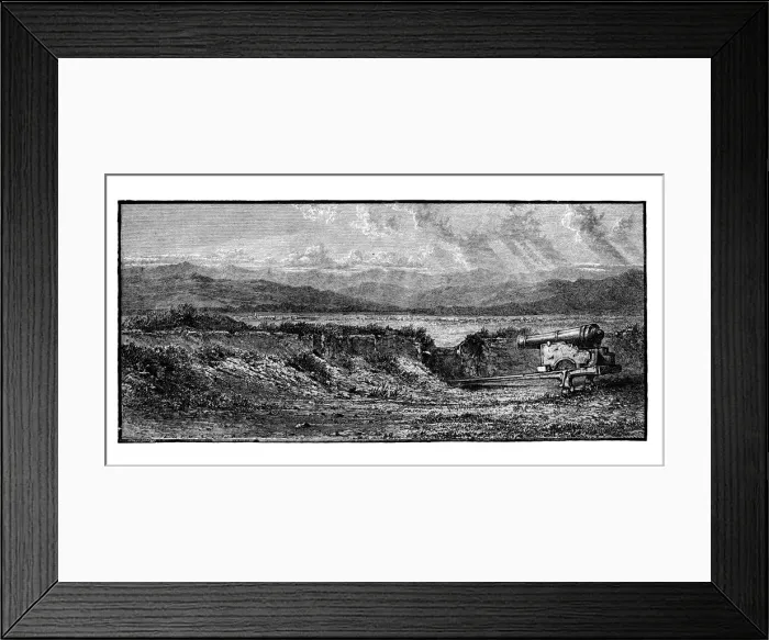 Framed Print : Interior of the Citadel, Quebec, 19th century Framed Print : Interior of the Citadel, Quebec, 19th century