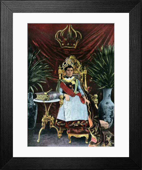 Framed Print : Queen Ranavalona Manjaka III of Madagascar, c 1880s Framed Print : Queen Ranavalona Manjaka III of Madagascar, c 1880s