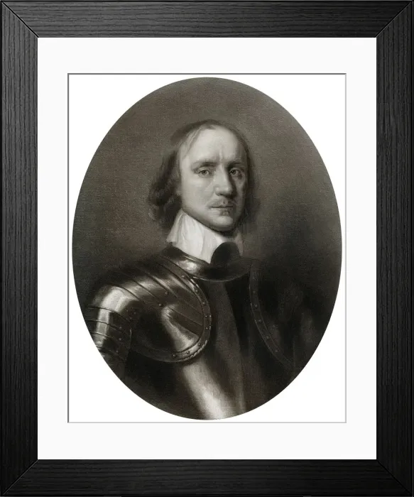Framed Print : Oliver Cromwell, (1599-1658), English military leader and politician, (1899) Framed Print : Oliver Cromwell, (1599-1658), English military leader and politician, (1899)