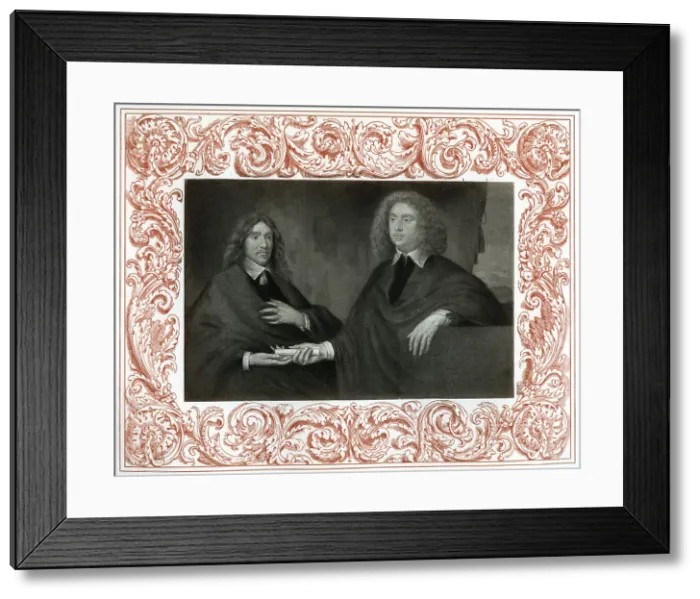Framed Print : William Hamilton and John Maitland, 17th century, (1899) Framed Print : William Hamilton and John Maitland, 17th century, (1899)
